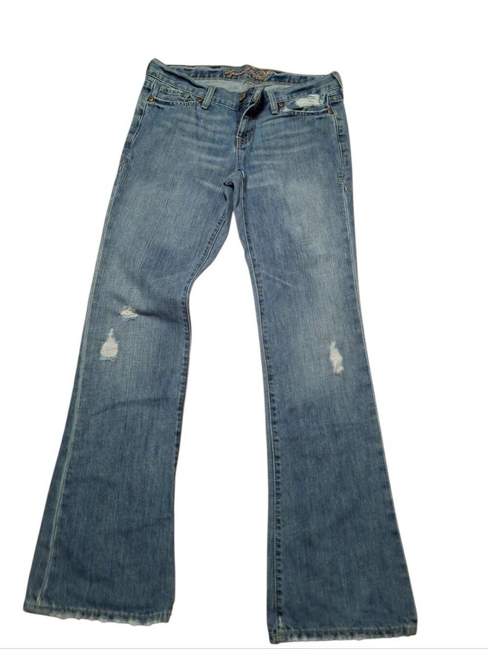 Old Navy Medium Bootcut Jeans 100% Cotton Denim Ladies 4 Short 32 x 31